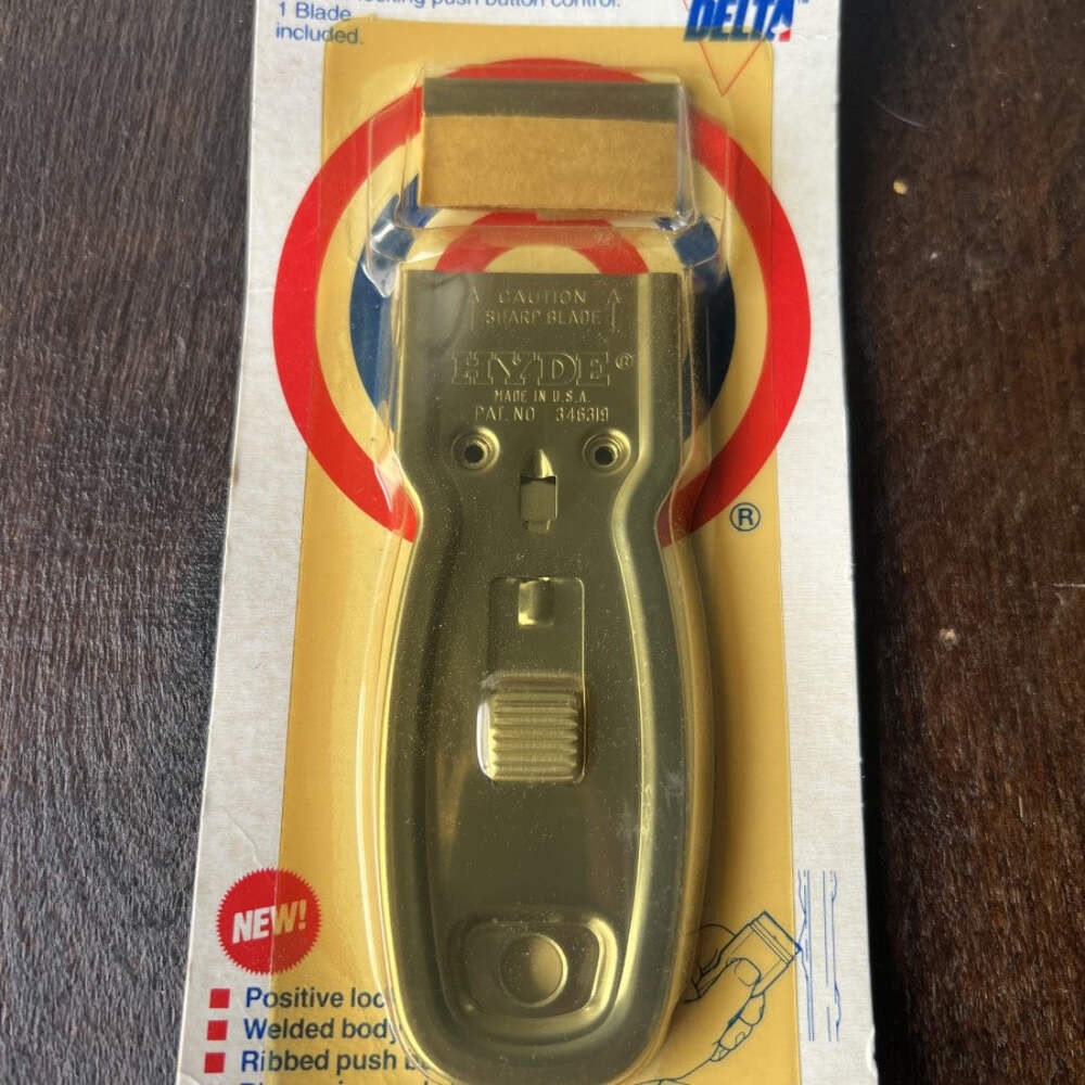 Hyde Tools 13000 Heavy Duty Glass Scraper (USA)