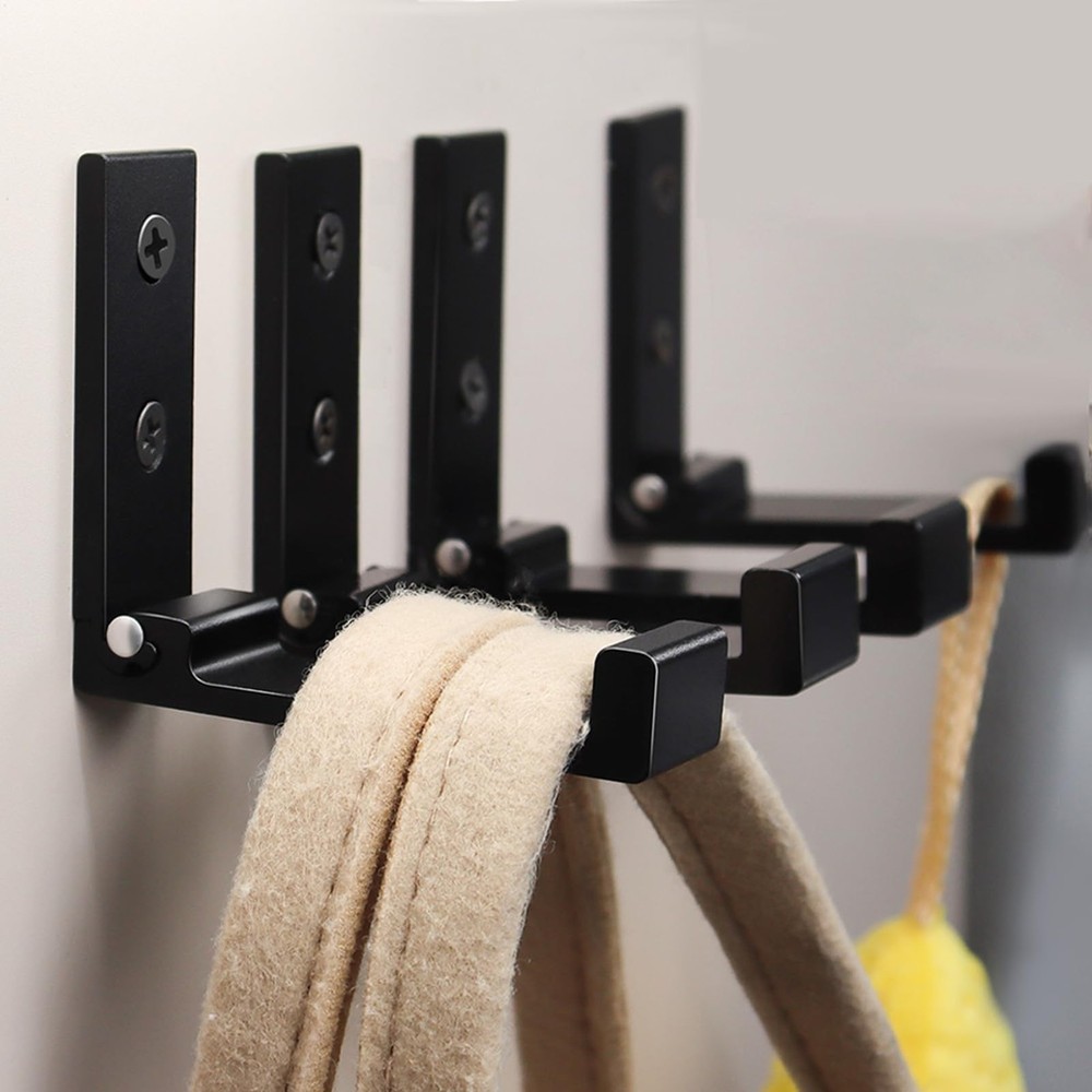 Folding Wall Hook 2PCS Folding Coat Hooks for Hanging Heavy Duty Coat & Bag