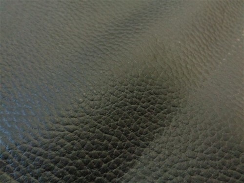 LEATHER HIDE TEXTURED BLACK 85" X 51 3/4"