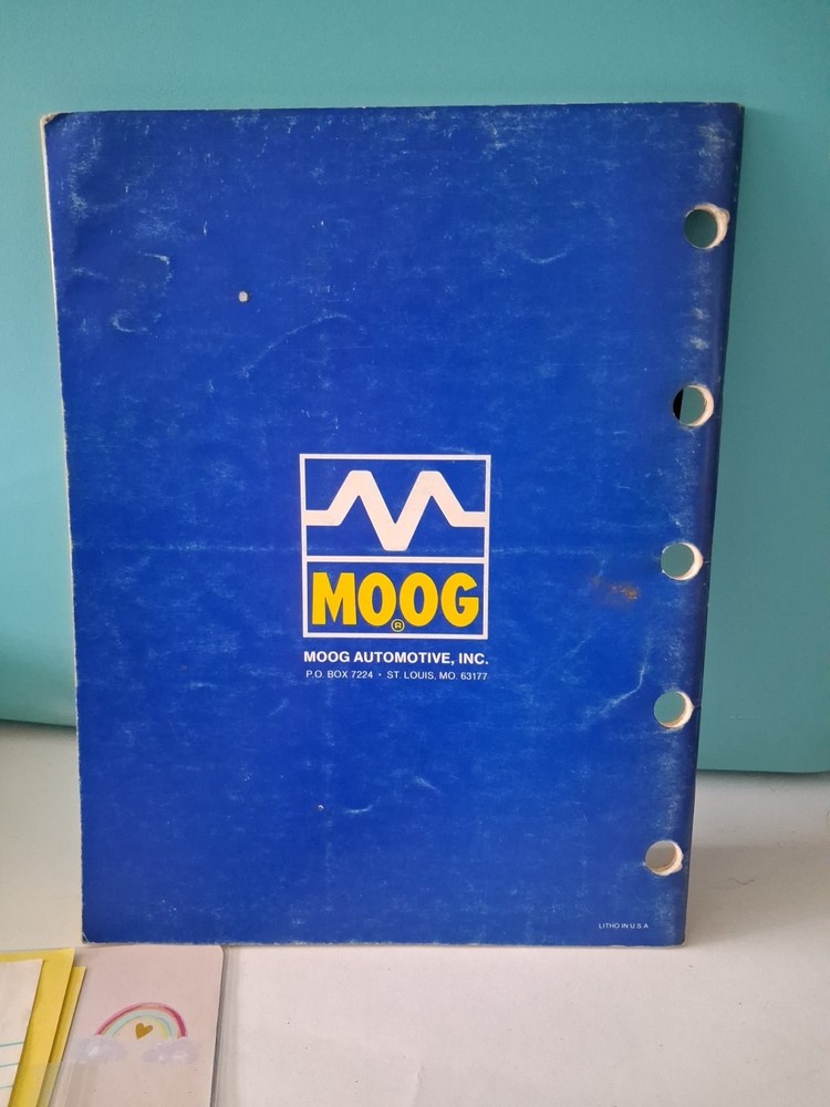 MOOG ON THE LEVEL 1987 INSTALLATION MANUAL & CHASSIS HEIGHT SPECIFICATIONS USED