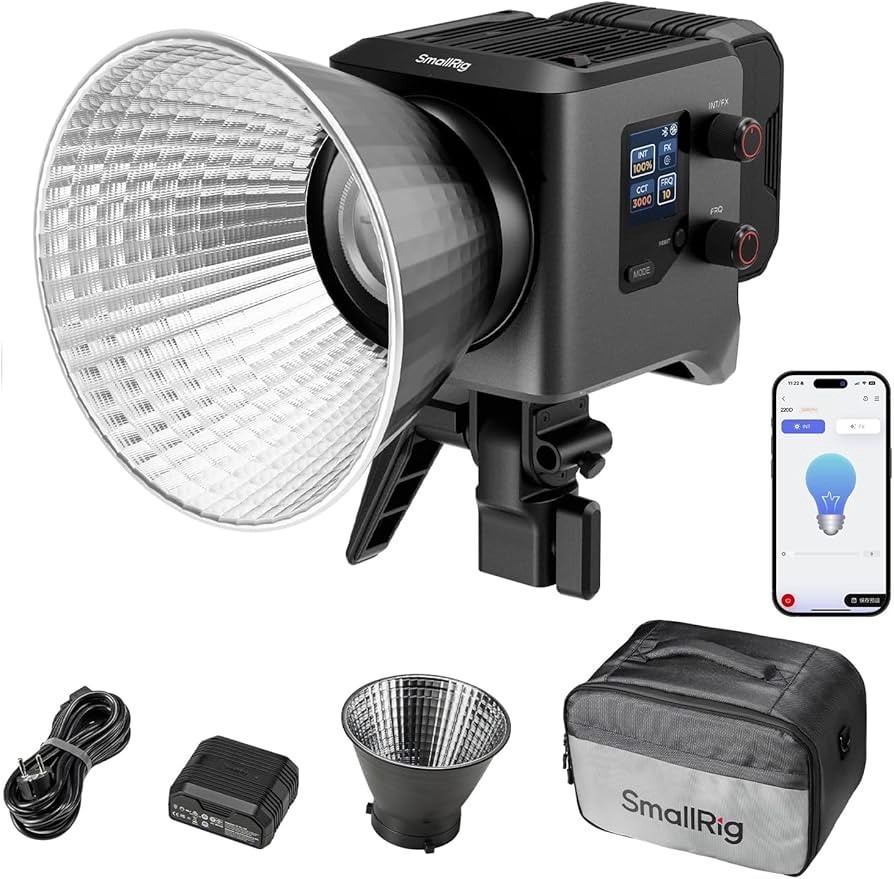 SMALLRIG RC 220D Pro 220W COB Video Light,