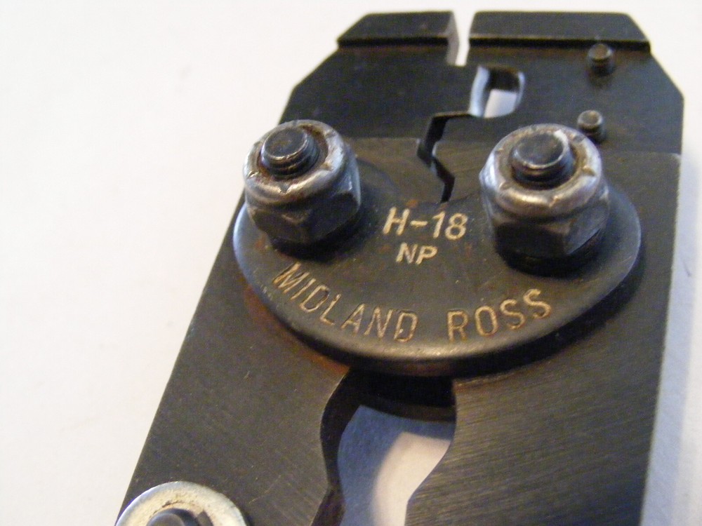 Midland Ross H-18 NP Hand Crimp Tool