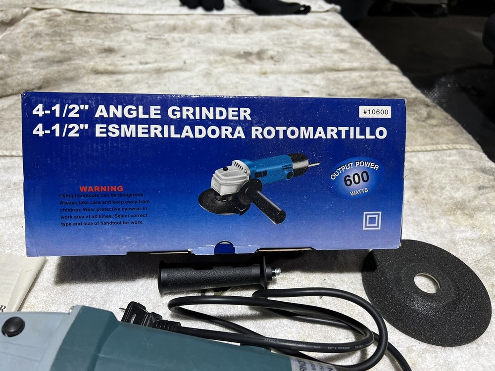 Angle Grinder 4.5". New.