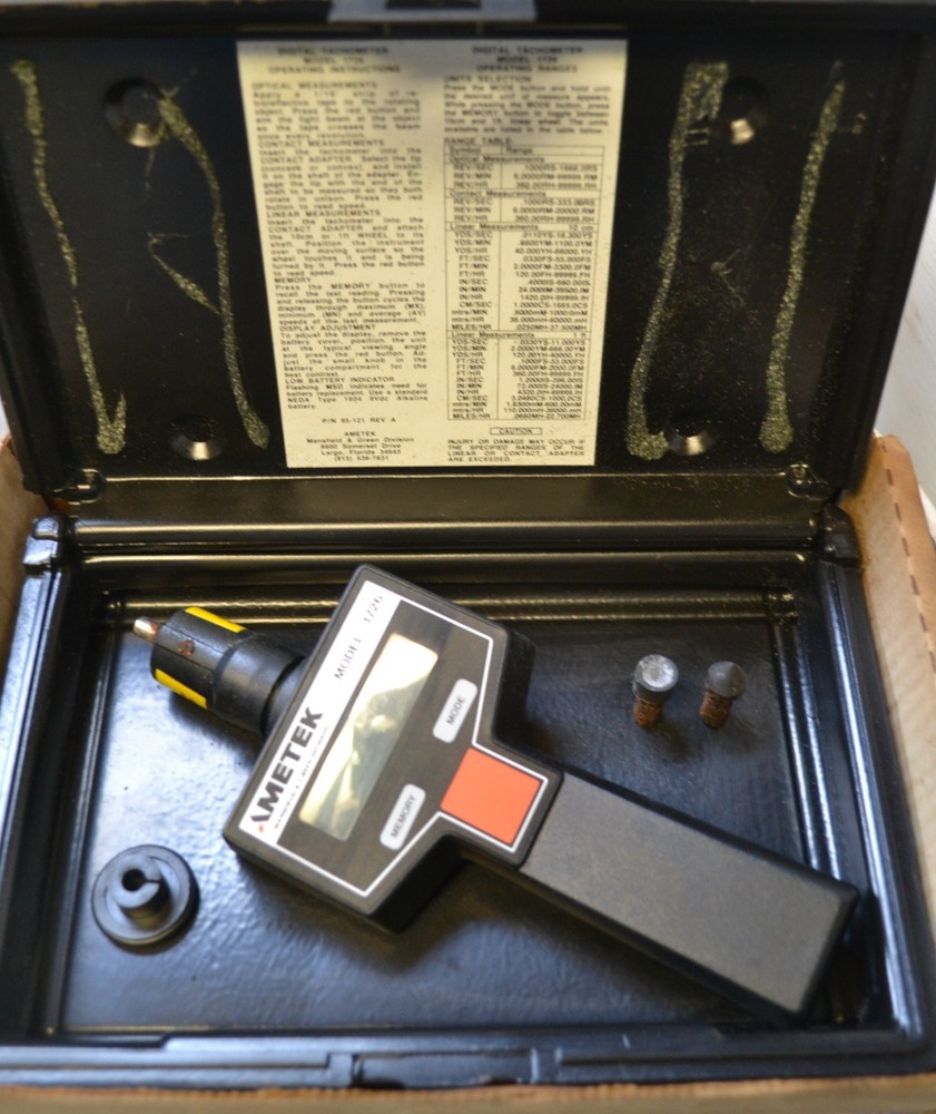 AMETEK 1726 DIGITAL TACHOMETER