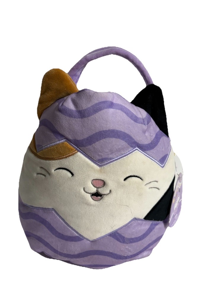 Easter Squish Mallows Purple Easter Soft Basket Name “Cam”