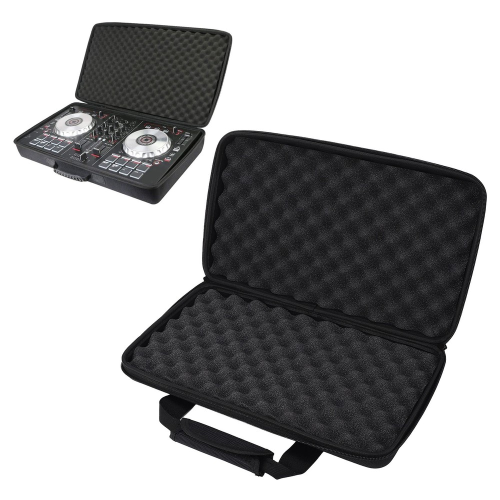 DJ Controller Storage Bag Portable Carrying Case for Double Channel DJ Controll