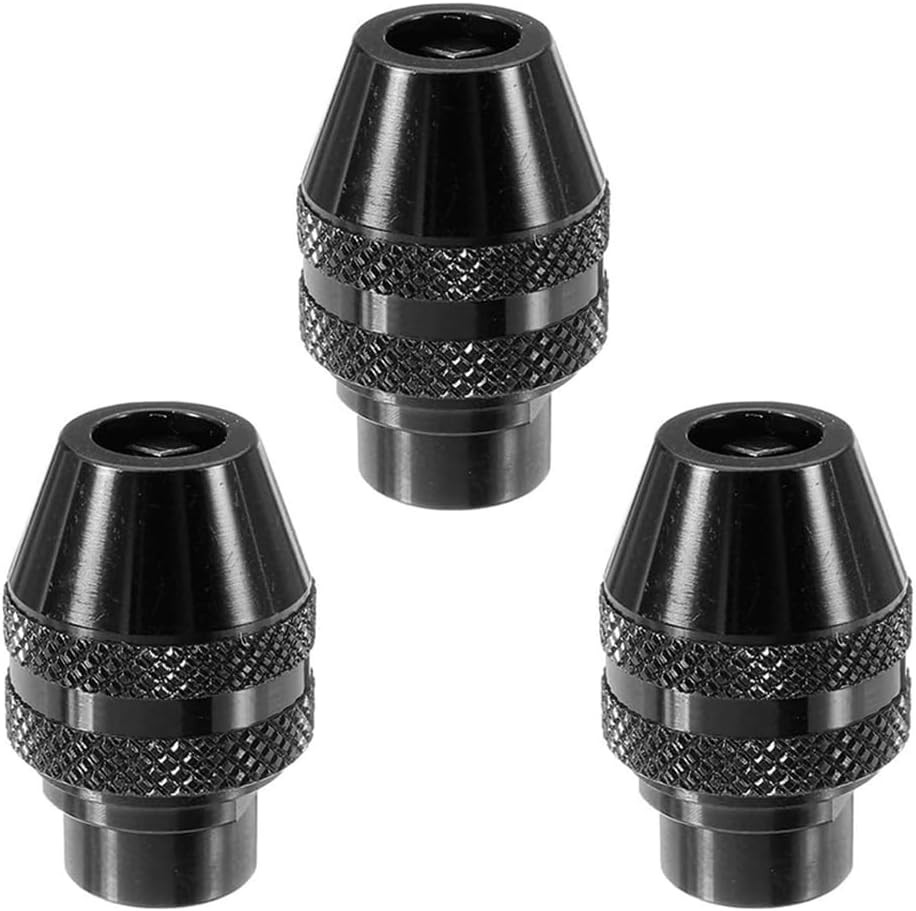 3pk 4486 Keyless Chuck Dremel Rotary Tool Quick Change Drill Accessory 3000 4000
