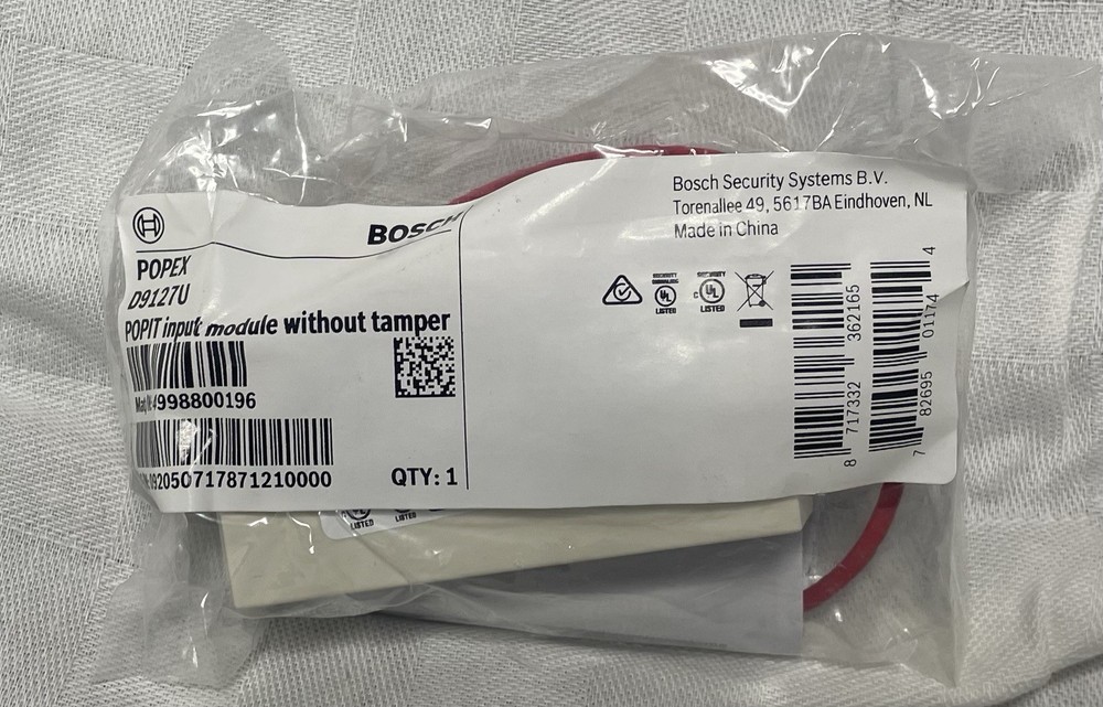 Bosch D0912-7U POPIT Input Module (No Tamper) New