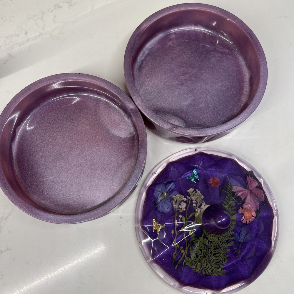 Stackable Resin Trinket Dish