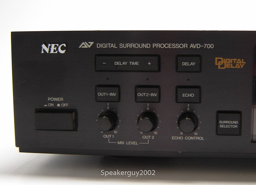NEC AVD-700 / Digital Surround Processor / 46Z0157