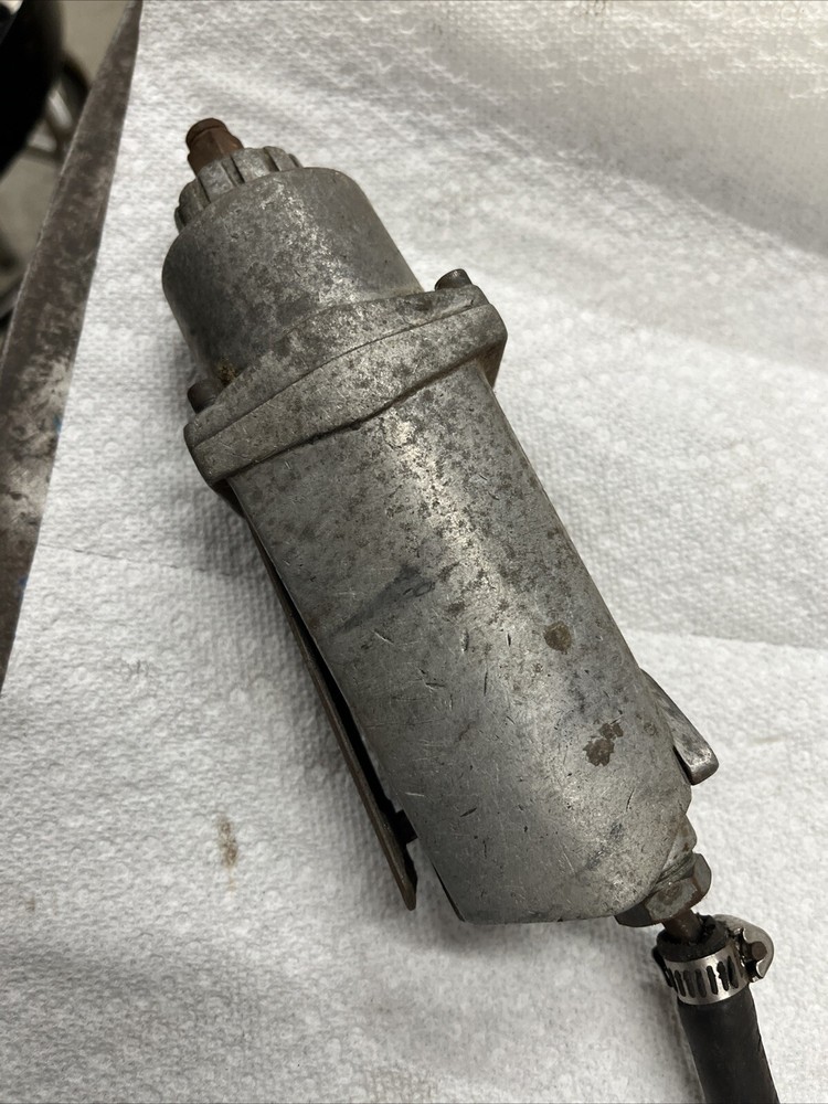 Air Tool Antique Nut Driver W/ Long Hose Used