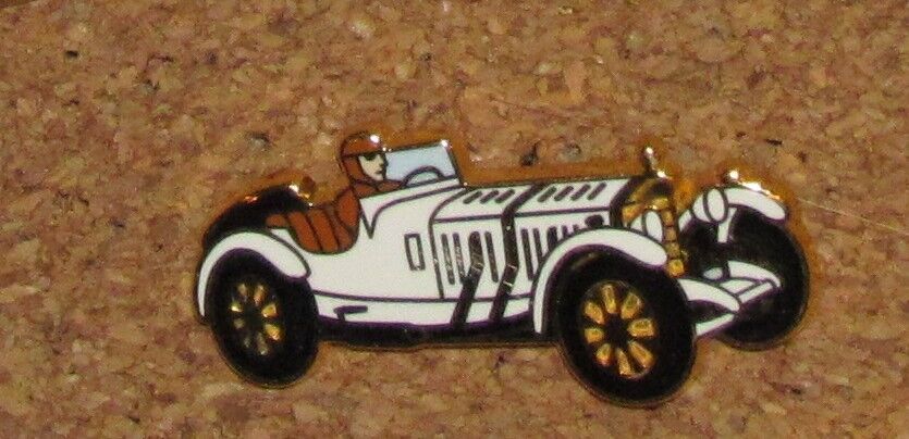 D7 PIN ARTHUS BERTRAND PARIS CAR ROLLS WHITE