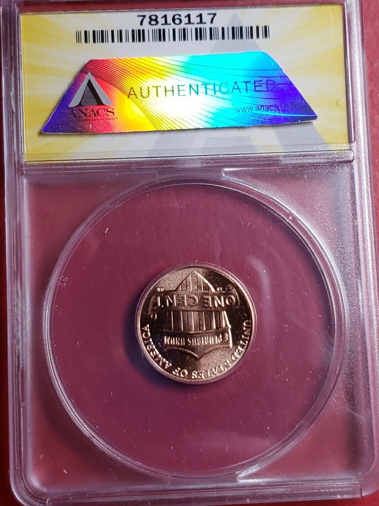 2025 D Lincoln Shield Cent ANACS MS60 Details