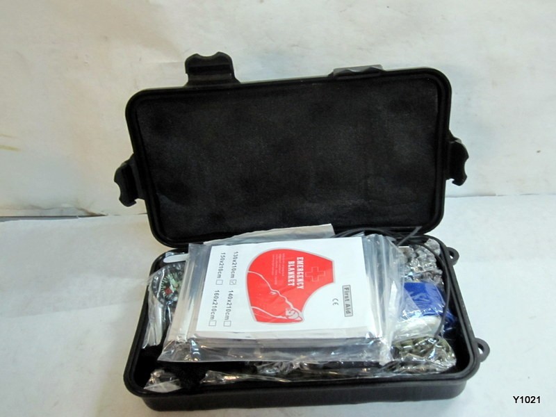 Survival Kit In Waterproof Hard Case