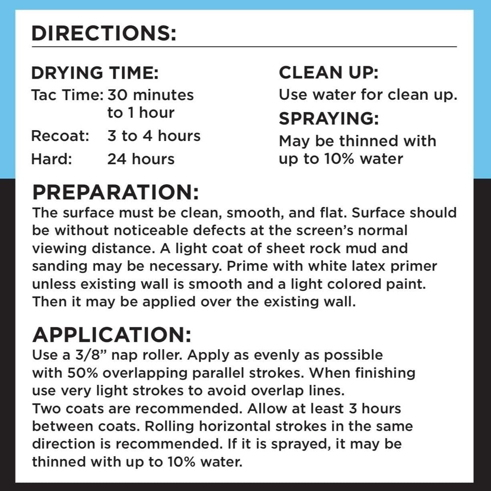 Ultra HD Premium Screen Paint (Quart)