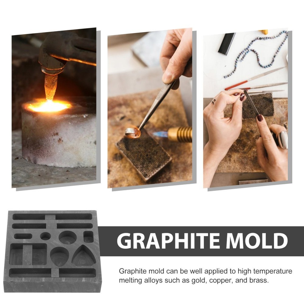 Melting Mold Graphite for Silver Copper Casting