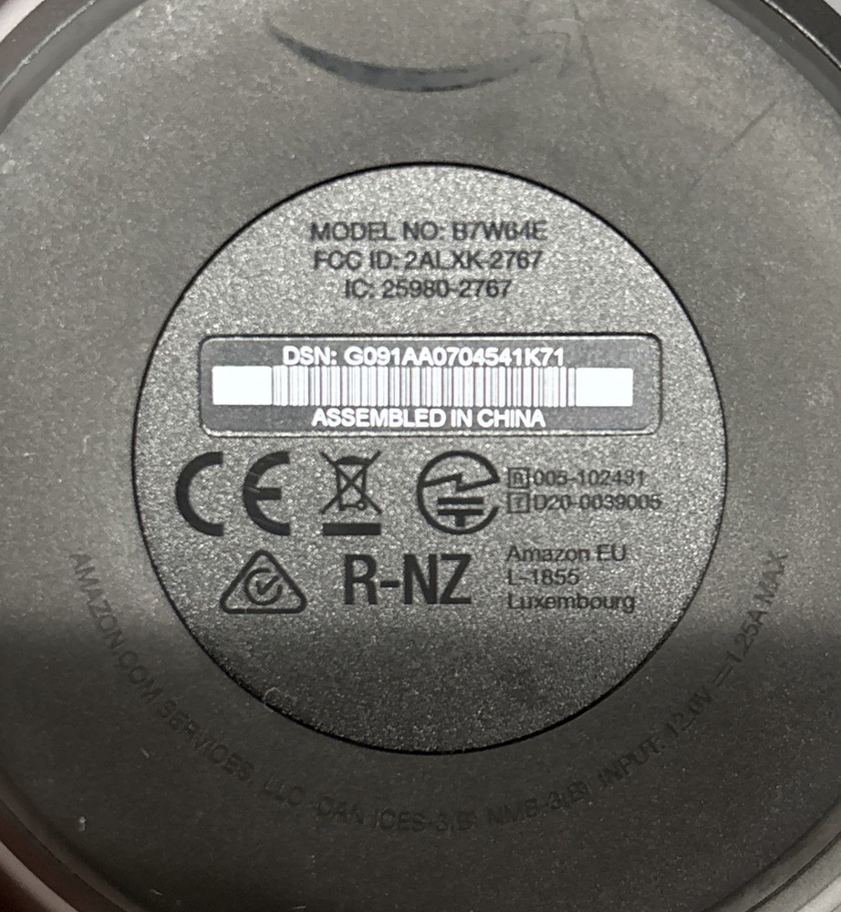 Amazon Echo Dot (4th Generation) Smart Speaker with Alexa - Charcoal