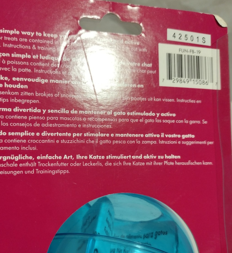 PetSafe Cat Fishbowl Feeder Toy