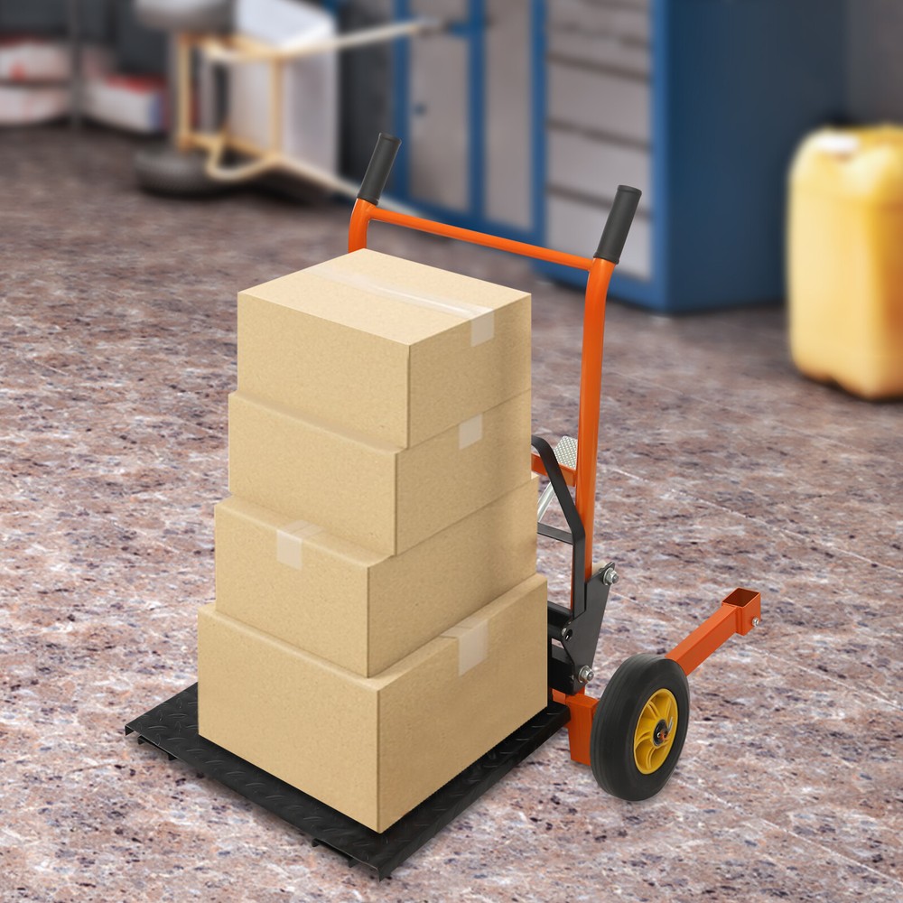 Lift Winch Stacker Adjustable Lift Stacker Hydraulic Material Lift Winch Stacker