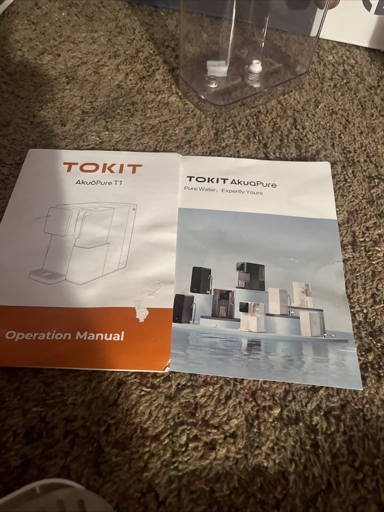 TOKIT AkuaPure T1 Reverse Osmosis Counter Top Water Filter System
