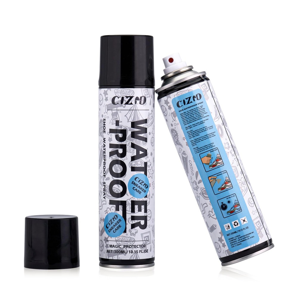 COZGO Protect Shoe Protector Spray, Rain & Stain Waterproof Multi