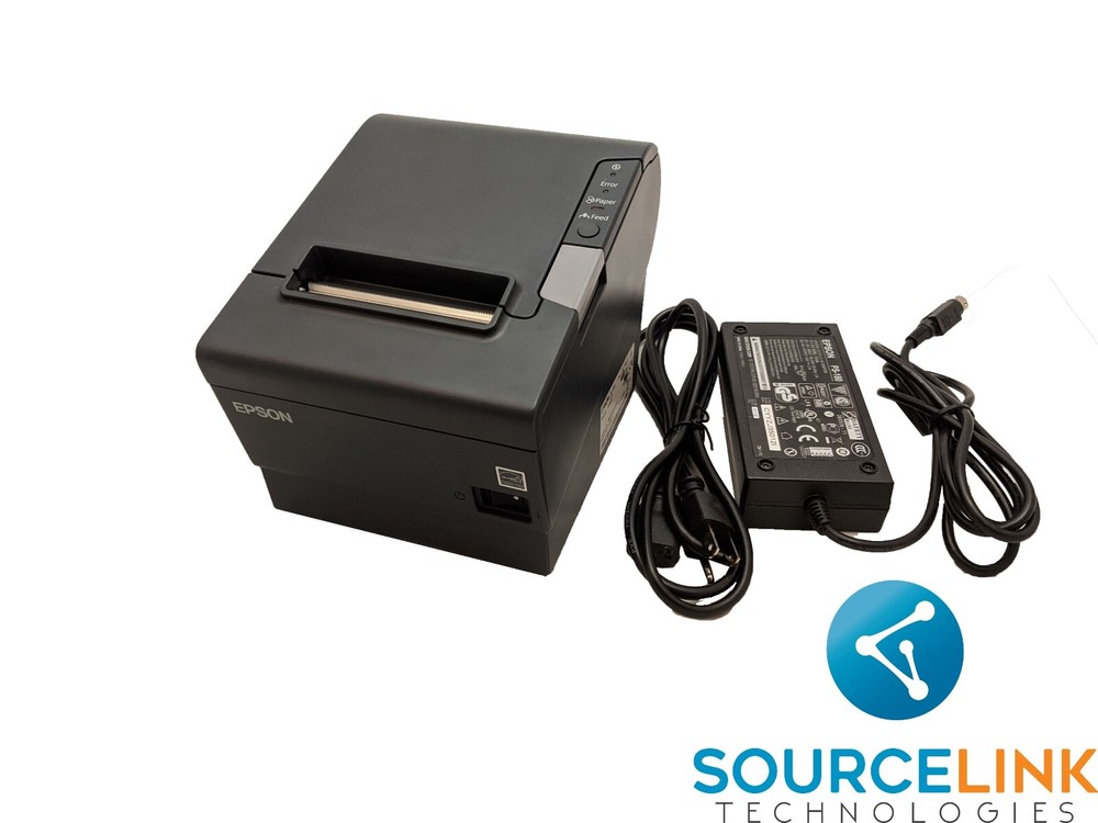 Epson TM-T88V Thermal Printer Serial + USB interface, with Power supply!
