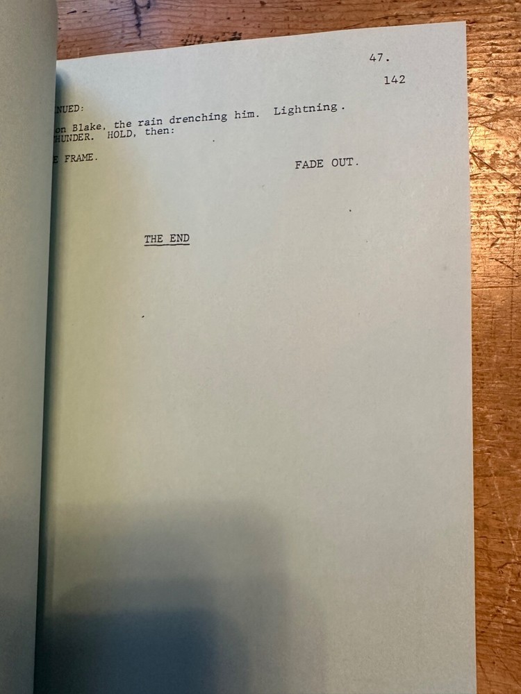 DYNASTY TV SHOW SCRIPT EPISODE THE CLIFFS REV FINAL DRAFT JOAN COLLINS