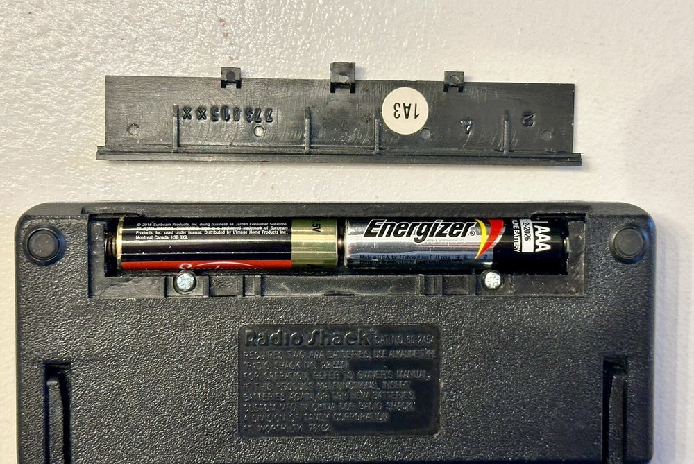 Radio Shack Vintage Blackjack Electronic Handheld Games Tested Work