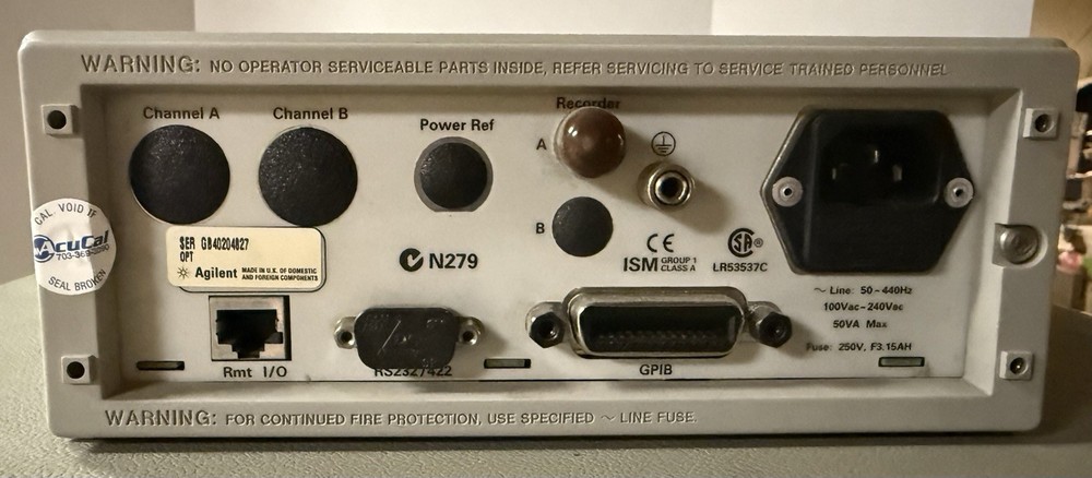 HP / Agilent E4418B EPM Power Meter Tested