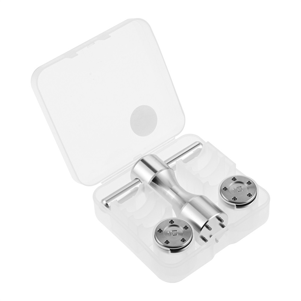 10g Silver Aluminum Alloy Putter Weights Set With 2Weights 1Wrench Tool 1Case