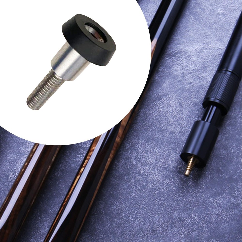 Billiard Cue Extension Plug Billiard Back Plug Screw Training Protective New