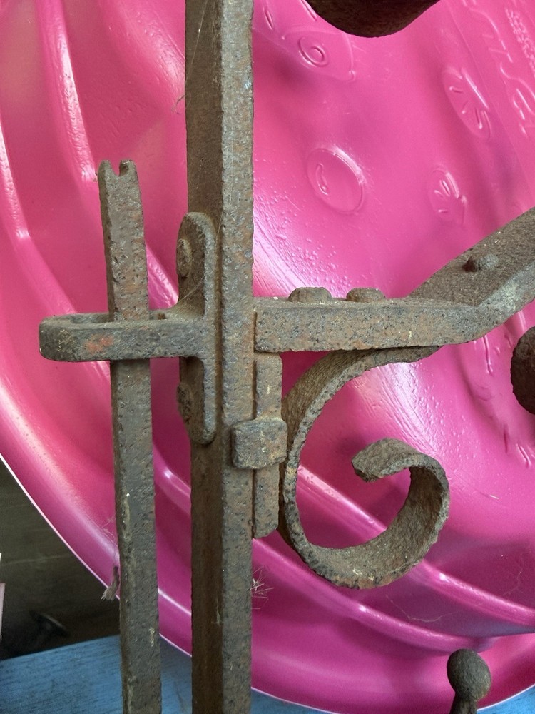 E T Barnum Wire & Iron Works Wrought Iron Gate