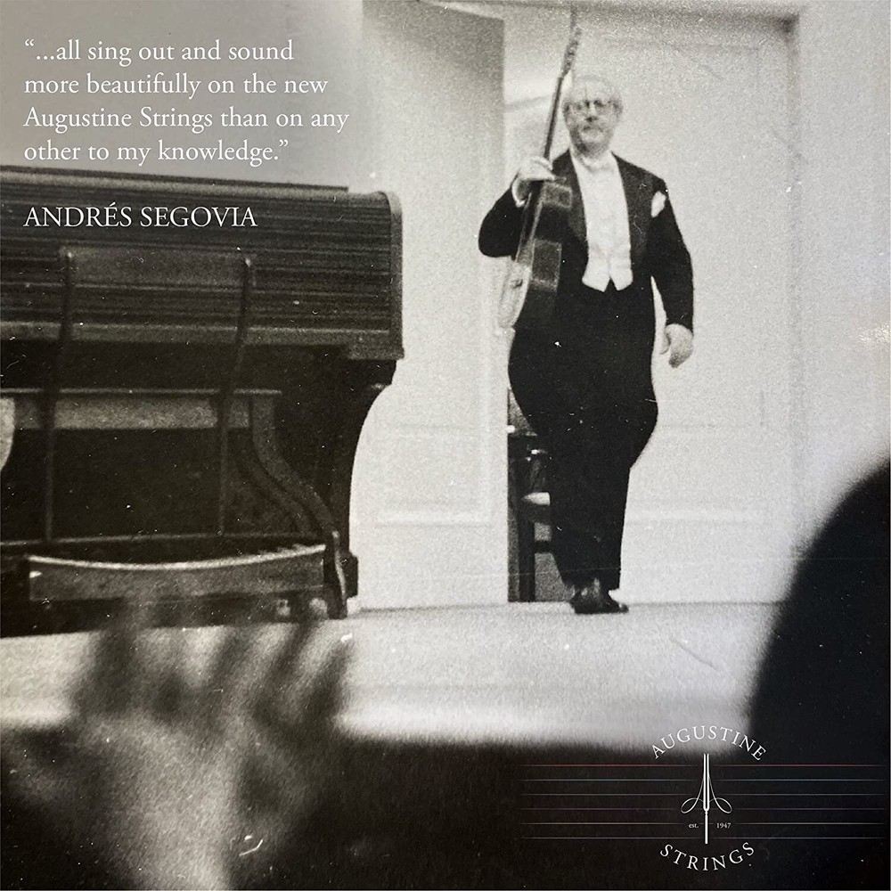 AA Augustine Low Tension Classical Guitar Strings (3-Pack) Black