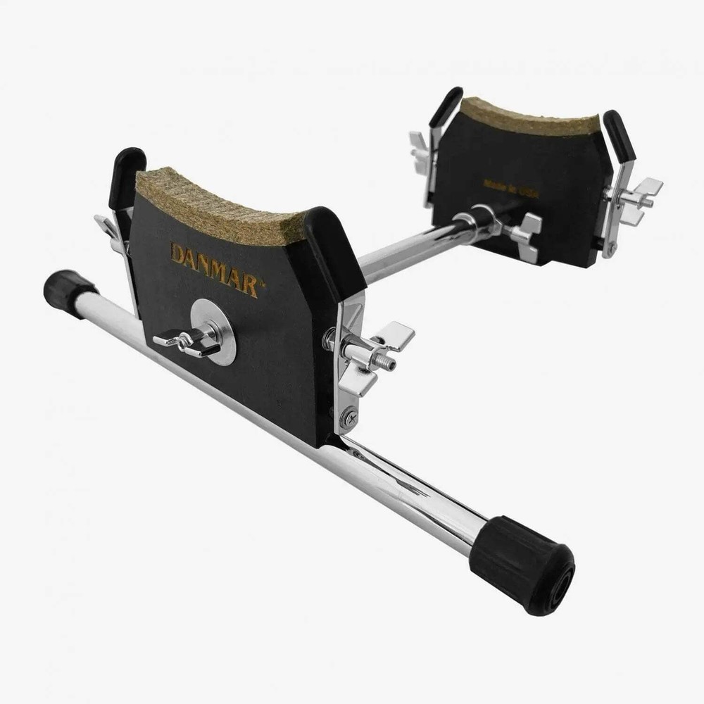 Danmar Floor Tom to Kick Conversion Riser Black