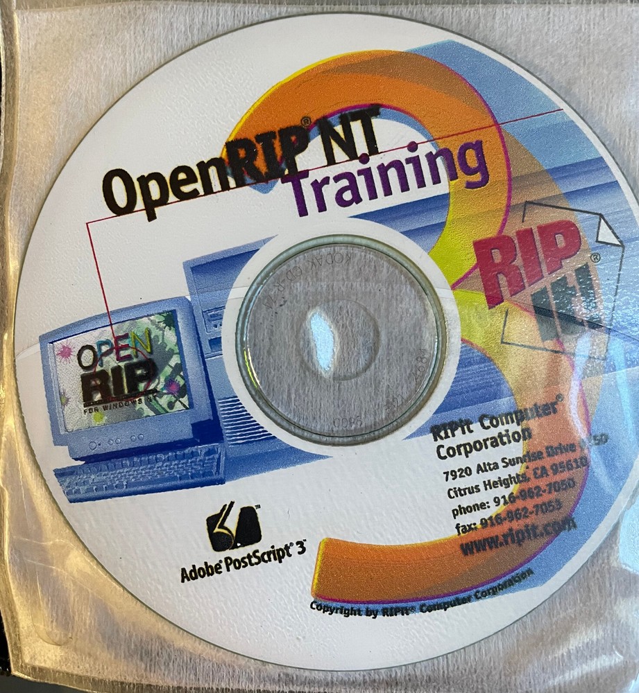 rippit - RIP Offset Addition w/Trapping - Dongle - Cable -Card - CD's