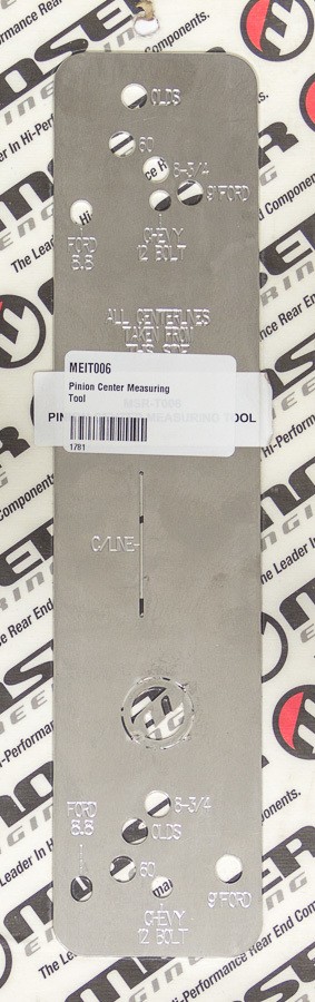 Moser Engineering T006 Axle Pinion Centering Tool