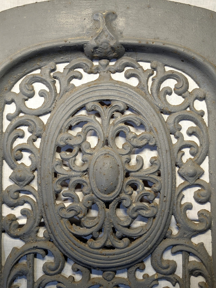 Antique Cast Iron Arched Fireplace Summer Front Cover