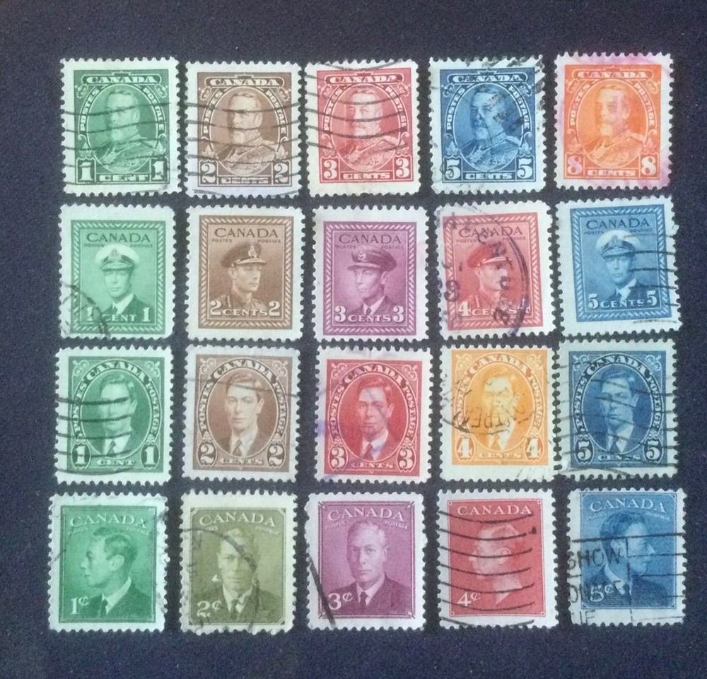 Canada used Stamp lot #304