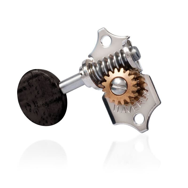 Waverly Ukulele Tuners, With ebony knobs