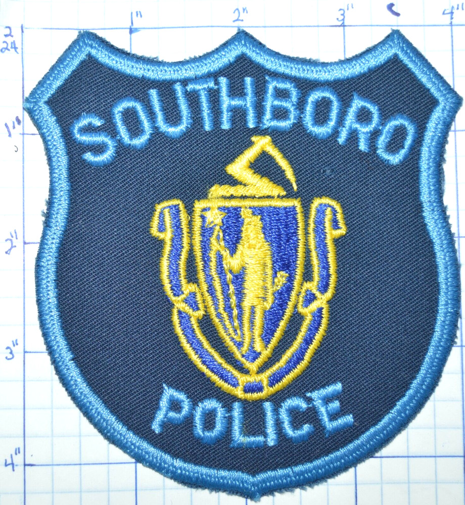 MASSACHUSETTS, SOUTHBORO POLICE DEPT PATCH