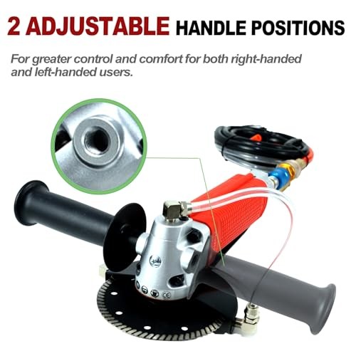 Air Wet Polisher Variable Speed 5'' Concrete Angle Grinder Tools with with