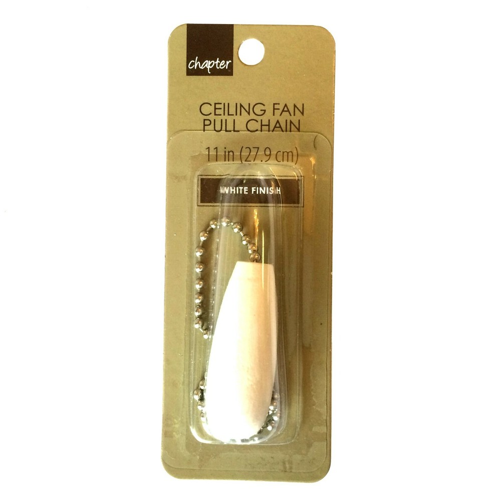 Chapter Ceiling Fan Pull Chain, 11 in, 27.9cm, 4 Cards Pack