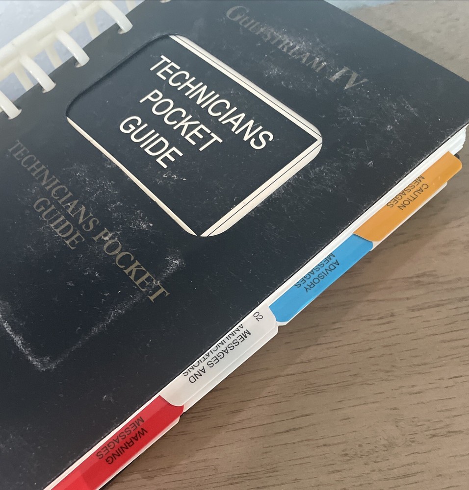 Gulfstream IV Technician Pocket Guide Revision 12 2009