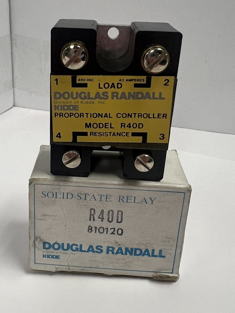 NEW Douglas Randall Solid State Relay R40D 810120 PROPORTIONAL CONTROLLER