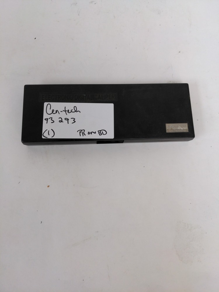 Cen-Tech 6" Composite Digital Caliper Shock Proof #93293 LCD Display Inch/mm