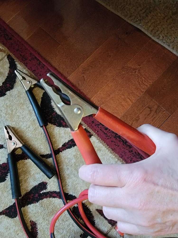 Jumper Booster Cables - 8 Ft. USED