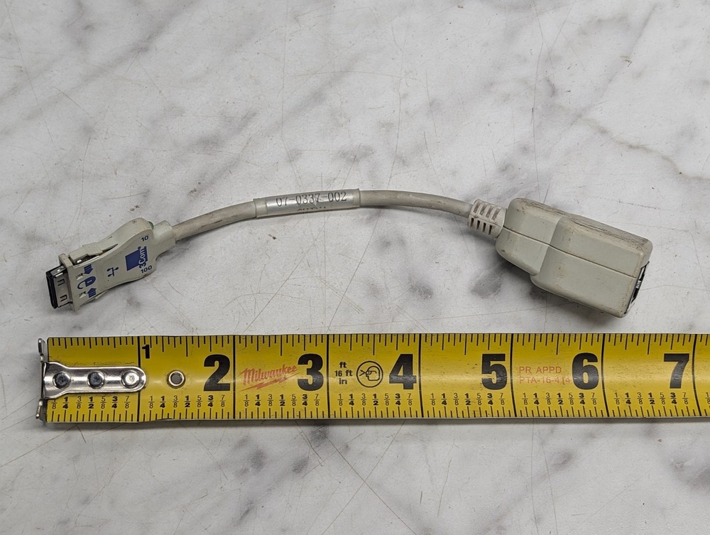 3Com 10/100 Network Interface Dongle Cable Proprietary to RJ45 Adapter