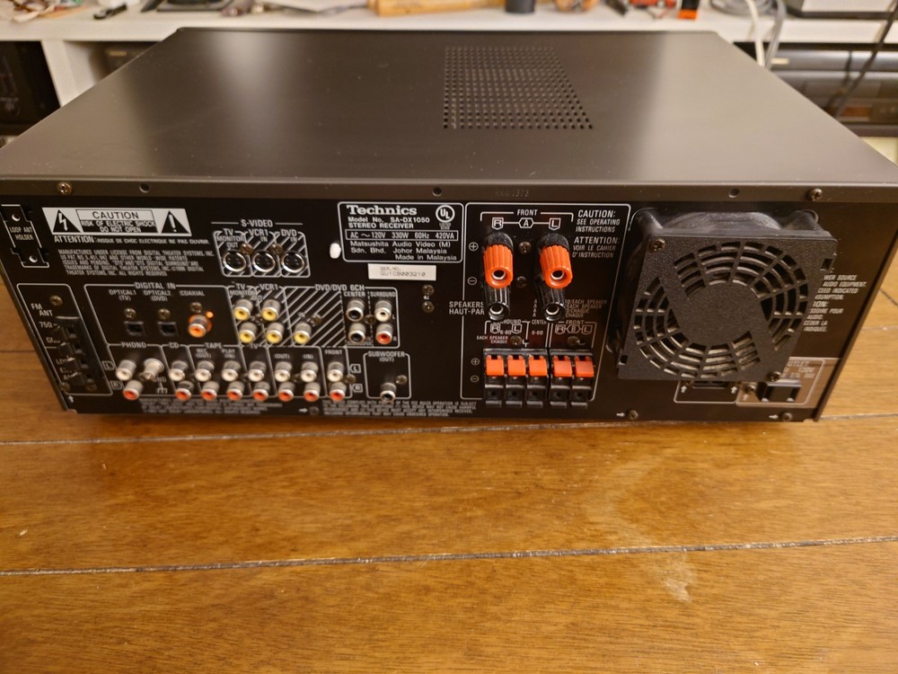 Technics AV Control Receiver SA-DX1050