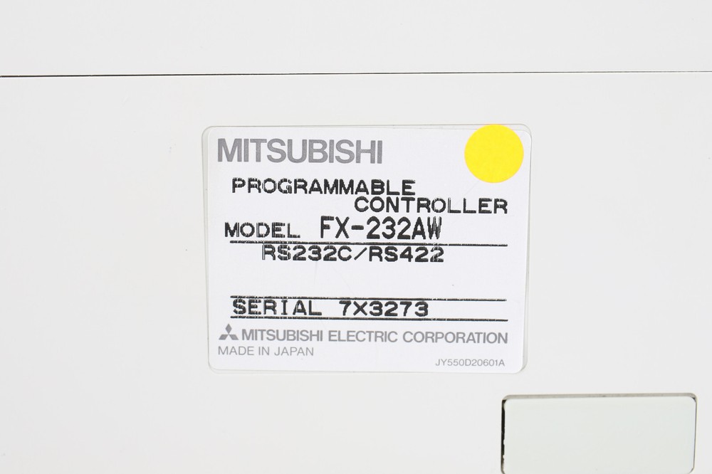 MITSUBISHI FX-232AW (YELLOW) (PROGRAMMABLE CONTROLLER) - 6 months warranty
