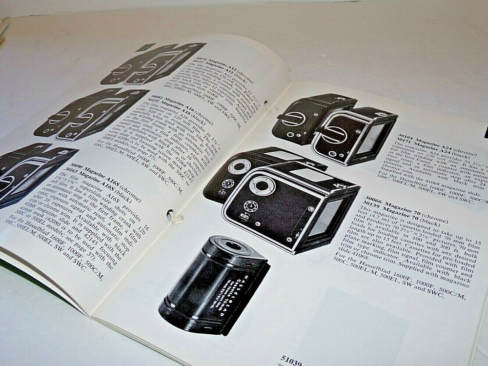Hasselblad Cameras and Equipment Catalog